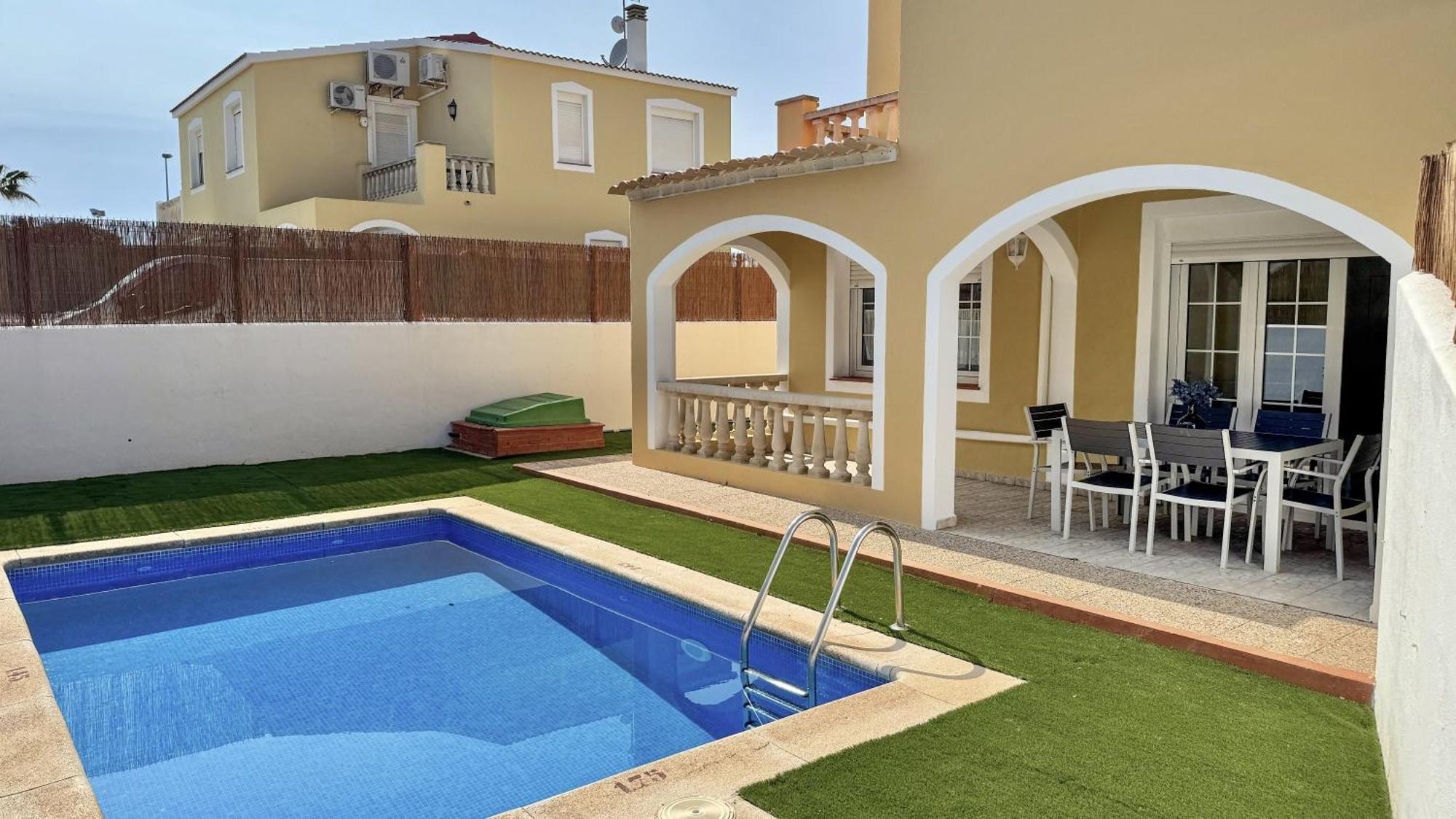 Chalet Villafranca Menorca Con Piscina Privada Cala'N Bosch  Exteriör bild